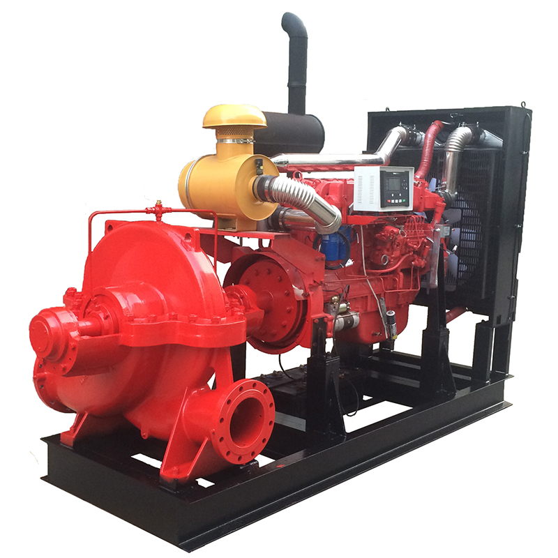 Générateur diesel mobile de pompe à eau de moteur diesel de XBC avec le carburant